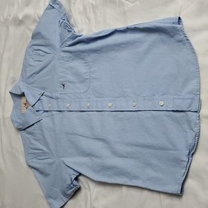 Hollister short sleeve button down shirt